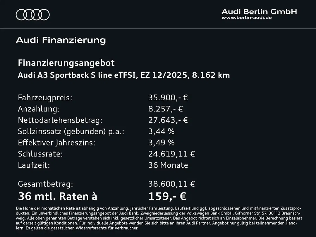 Audi A3 - Thumbnail 2