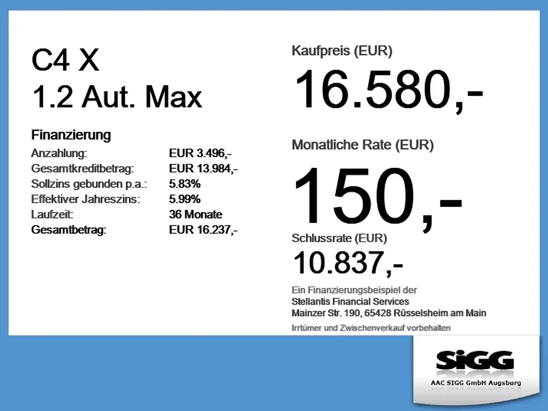 Citroen C4 X - Thumbnail 5