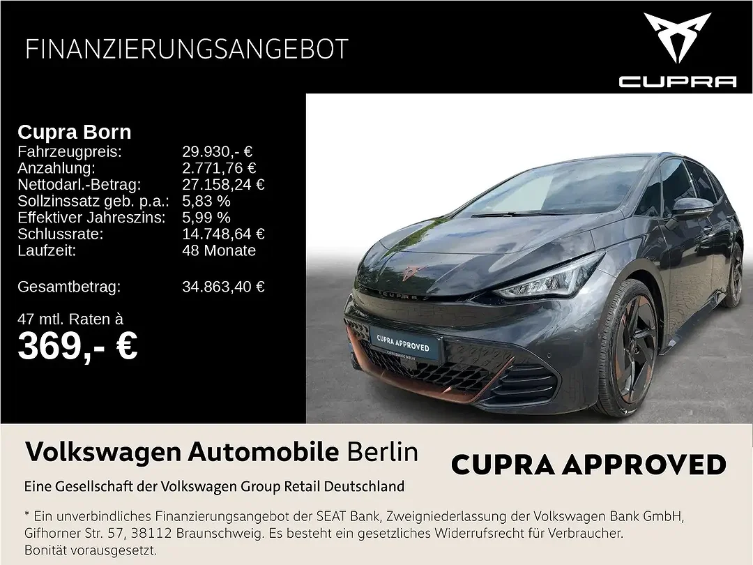 CUPRA Born - Afbeelding 1