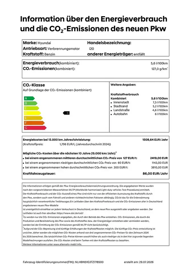Hyundai i20 1.0 T-GDI DCT Trend - foto 2