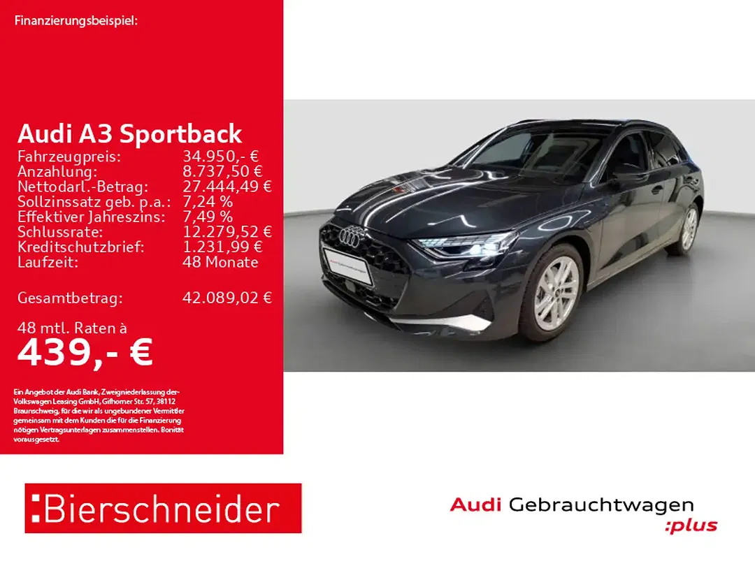 Audi A3 - Thumbnail 1
