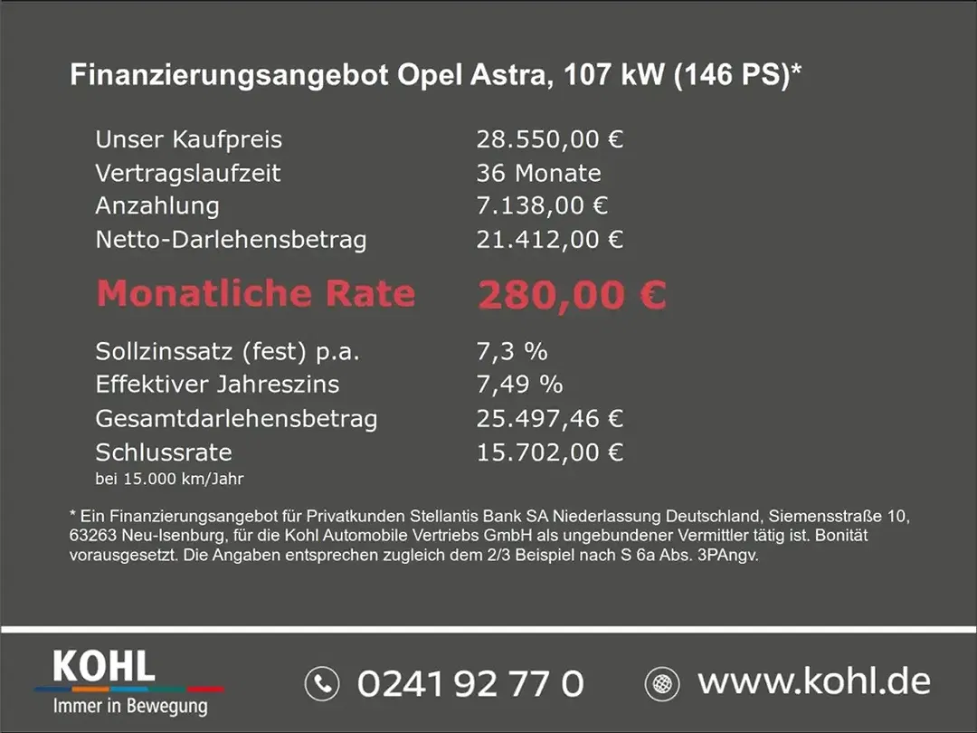 Opel Astra - Thumbnail 1