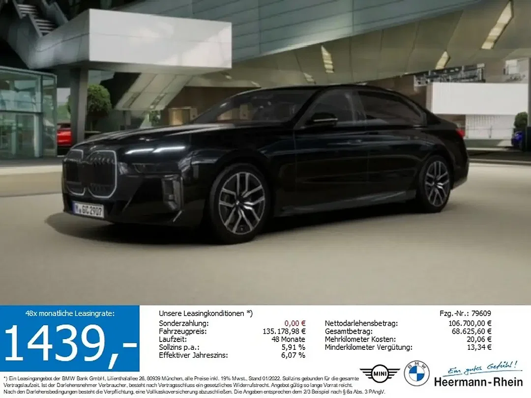 BMW 740 - Afbeelding 1