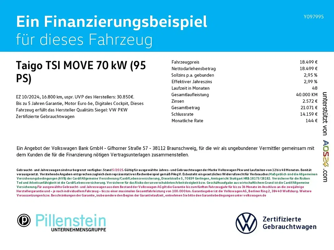 Volkswagen Taigo TSI Move - foto 2