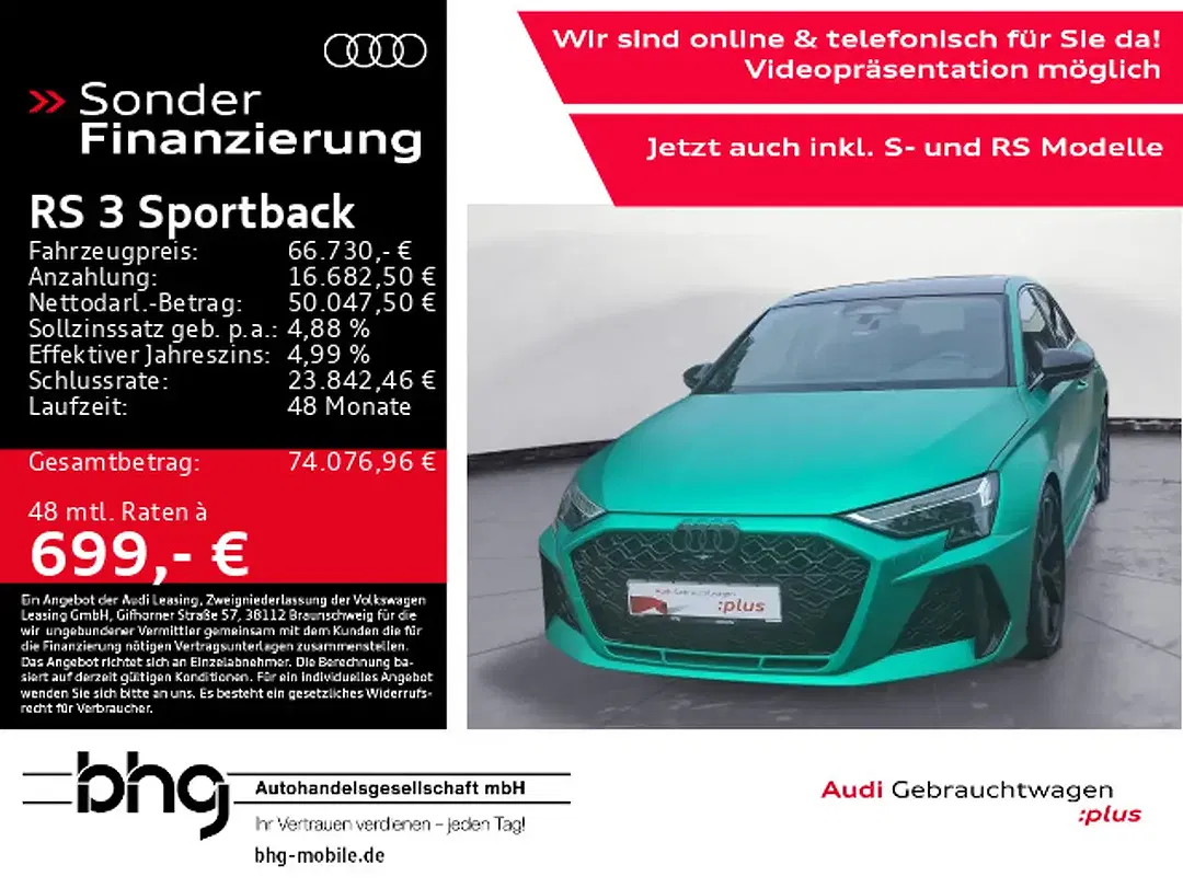 Audi RS3 S tronic - foto 1