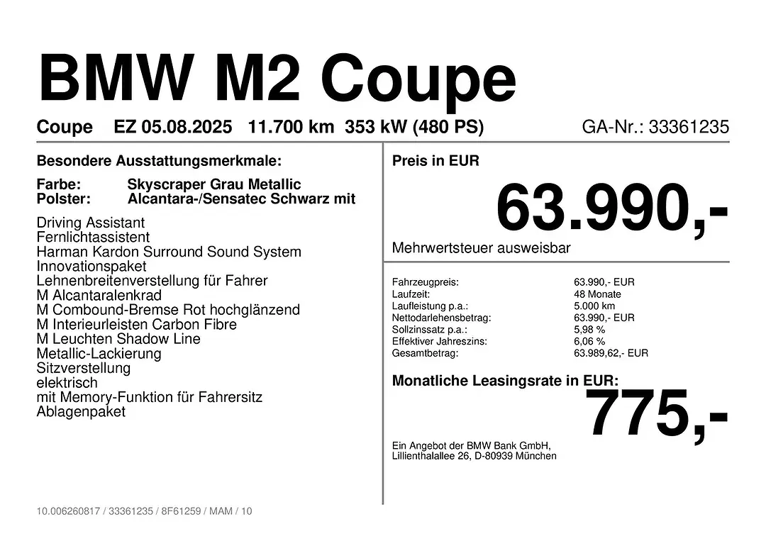 BMW M2 - Thumbnail 4