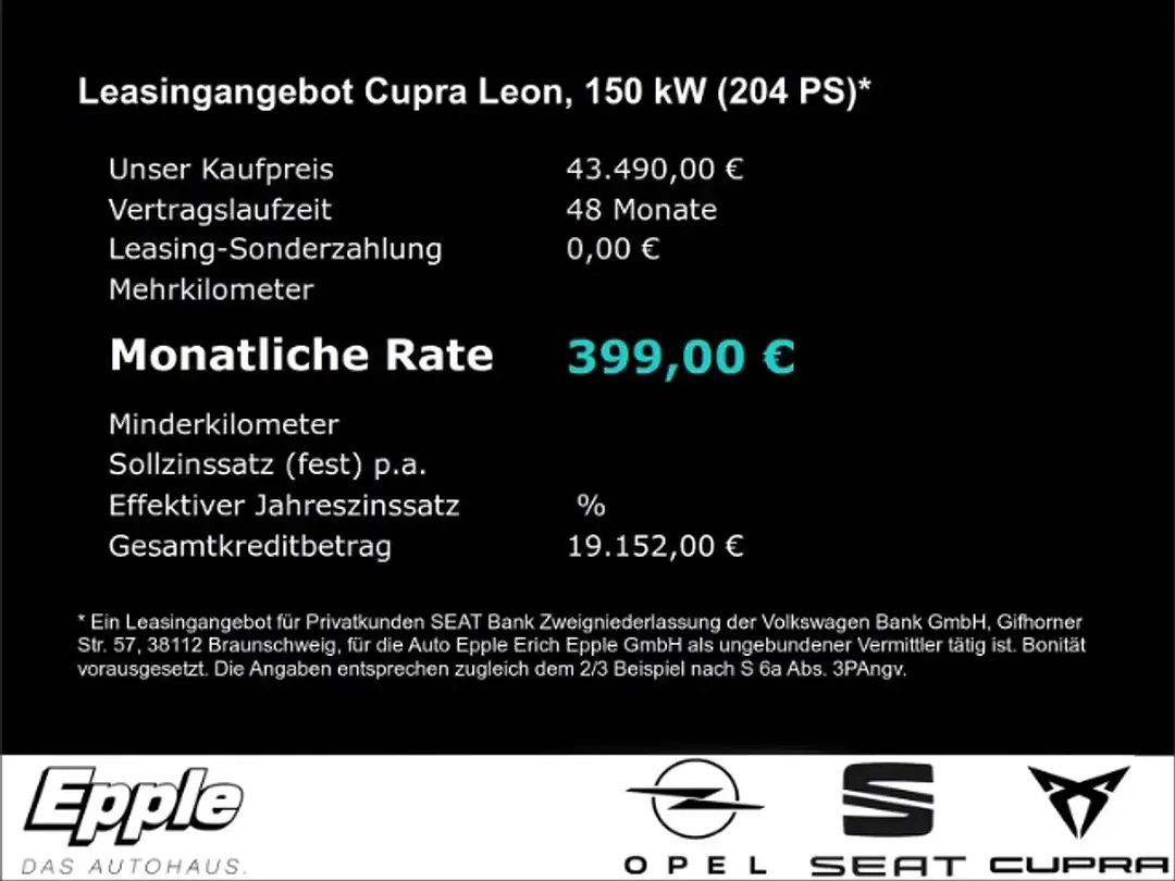 CUPRA Leon - Thumbnail 4