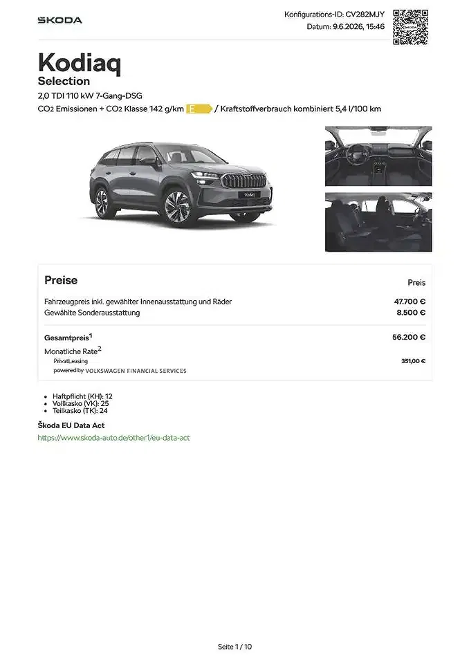 Skoda Kodiaq - Thumbnail 1