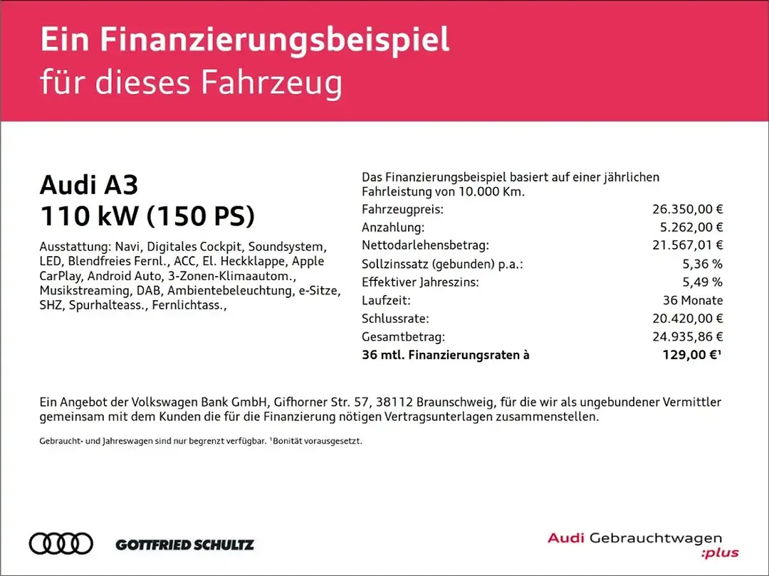 Audi A3 - Thumbnail 2
