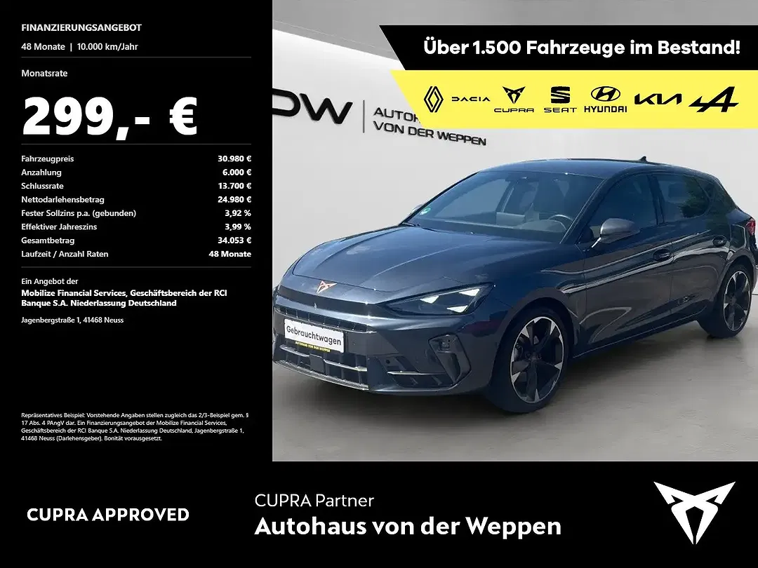 CUPRA Leon - Thumbnail 1