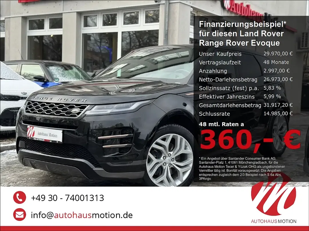 Land Rover Range Rover Evoque R-Dynamic SE - foto 1