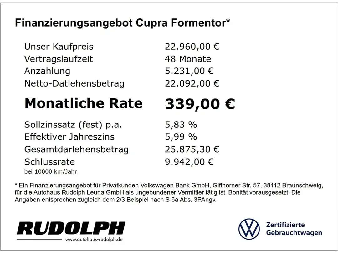 CUPRA Formentor - Thumbnail 4
