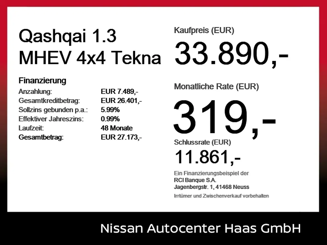 Nissan Qashqai - Thumbnail 3