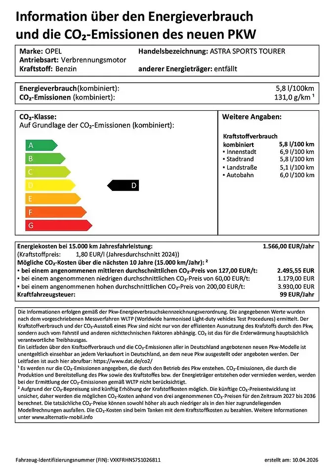 Opel Astra - Thumbnail 14