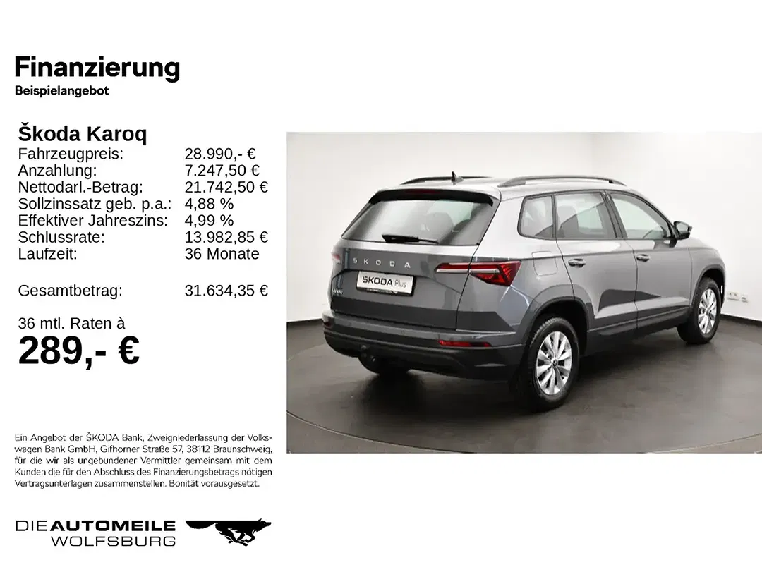 Skoda Karoq 1.0 TSI Selection - foto 2