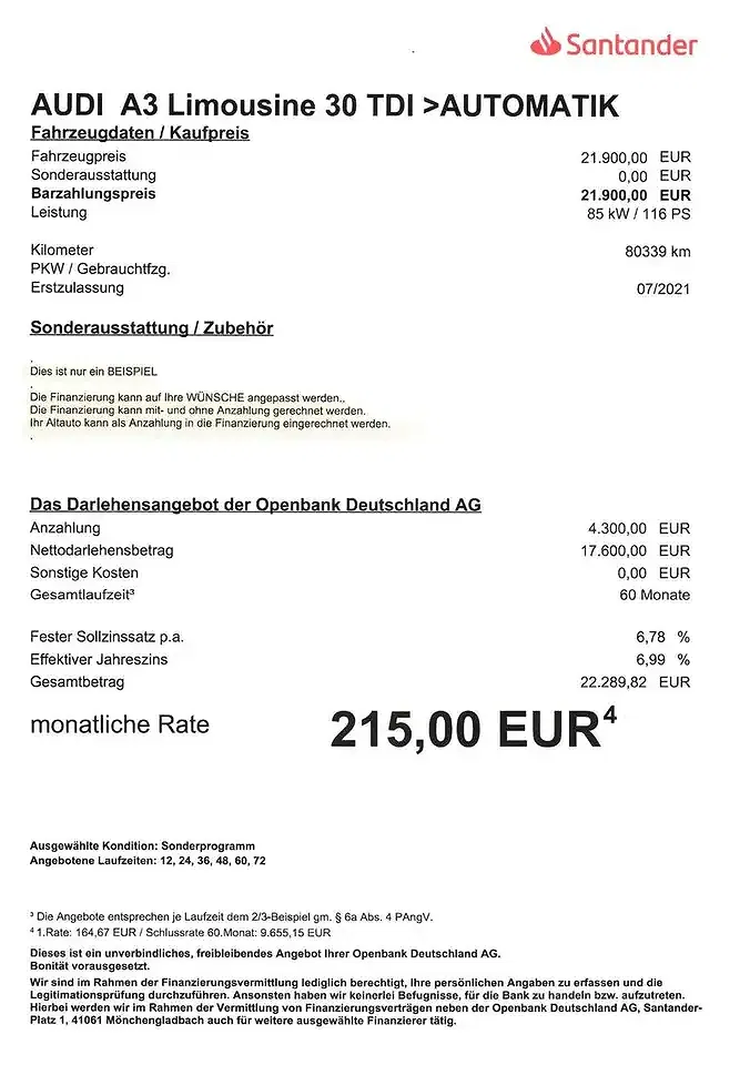 Audi A3 - Thumbnail 2