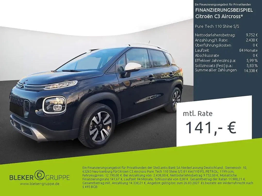 Citroen C3 Aircross PureTech Shine - foto 1