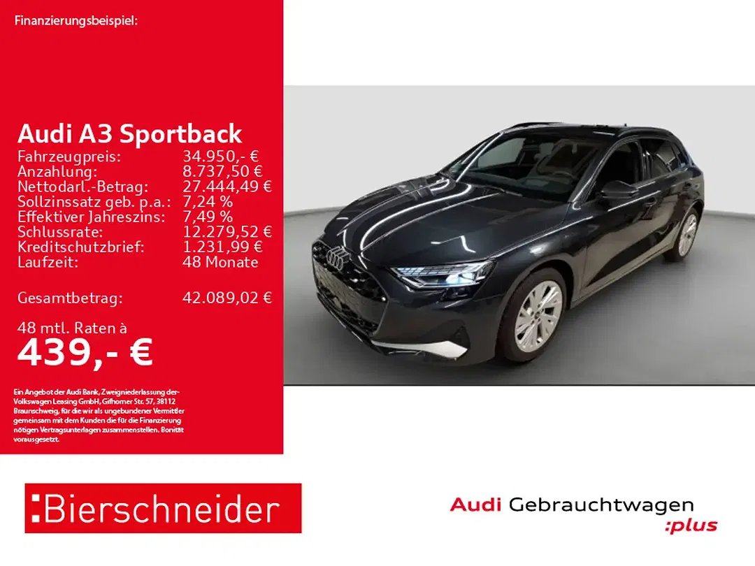 Audi A3 - Thumbnail 1