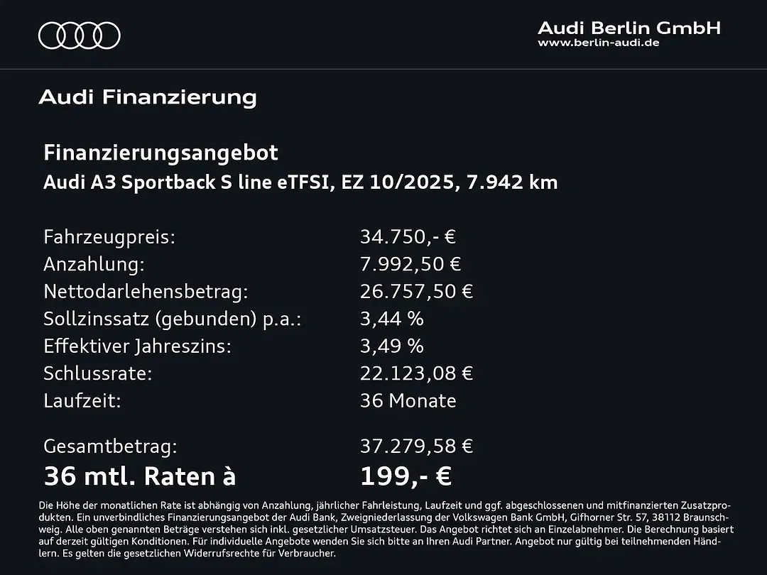 Audi A3 - Thumbnail 2